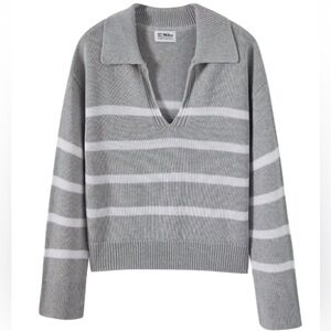 27 Miles Malibu Apallo Striped Polo Sweater